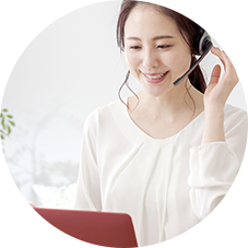 自宅で一人で誰にでもできるセルフケアをしっかり指導します。